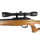 6. BEEMAN 10620 4.5mm air rifle, 1-shot, with 6x40 do17J scope (B-10620)