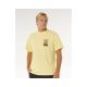 6. RIP CURL Search Dawn Tee Yellow Men's T-Shirt