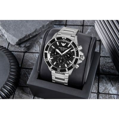 5. Men's Watch EMPORIO ARMANI World Explorer AR11739 + BOX