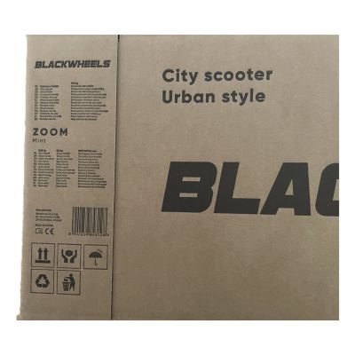 10. Blackwheels Zoom Adult Classic Scooter Black, Mint