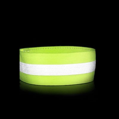 3. Reflective armband bicycle running Velcro 4cm yellow