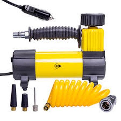 28. DUNLOP TRAVEL COMPRESSOR PUMP 12V DC 100psi