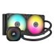 Corsair iCUE LINK TITAN RX RGB Processor All-in-One Liquid Cooler 14 cm Black 1 pc.