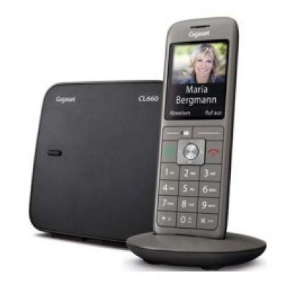 Gigaset CL660 cordless telephone - DECT anthracite