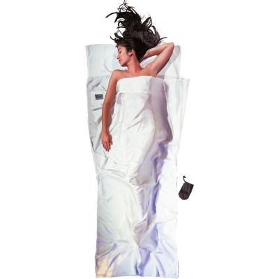 Cocoon TravelSheet Silk sleeping bag liner, natural silk