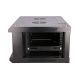 5. Extralink 4U 600x450 Black Wall-Mounted Rack Cabinet