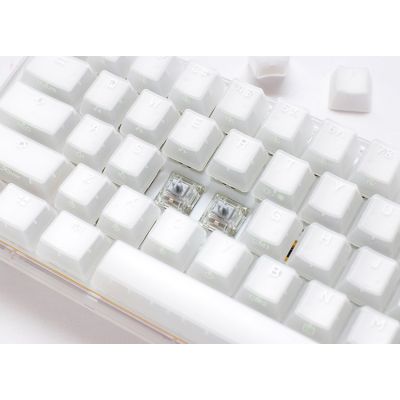 6. Ducky One 3 TKL Gaming Keyboard USB QWERTZ German White