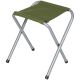 6. FOLDABLE CAMPING TABLE 120X60X70/62/55CM + 4 CHAIRS GREEN