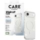 4. CARE by PanzerGlass Flagship Urban Explorer Case w. White MagSafe for iPhone Air - Clear Glitter