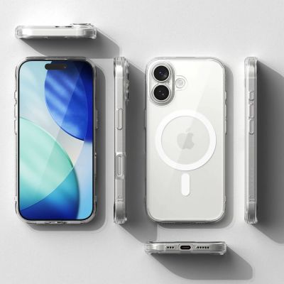 5. Ringke Fusion Magnetic MagSafe Case for iPhone 17 - Clear