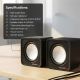 13. AUDIOCORE AC870B computer speaker set (2.0; black)