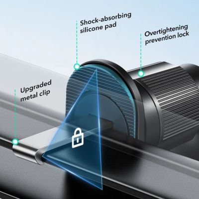 5. ESR OmniLock MagSafe Car Air Vent Mount - Black