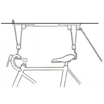 23. CEILING MOUNT BIKE LIFT DUNLOP