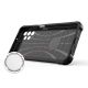 6. Hybrid Armor Case Tough Rugged Cover for Samsung Galaxy A73 black
