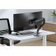 10. Neomounts DS70S-950BL1 Monitor Holder/Stand 124.5 cm (49") Desk Black
