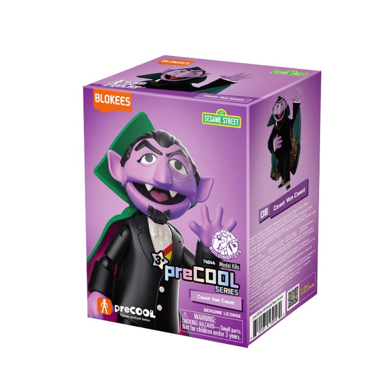 BLOKEES SESAME STREET FIGURES preCOOL S1 - COUNT VON COUNT