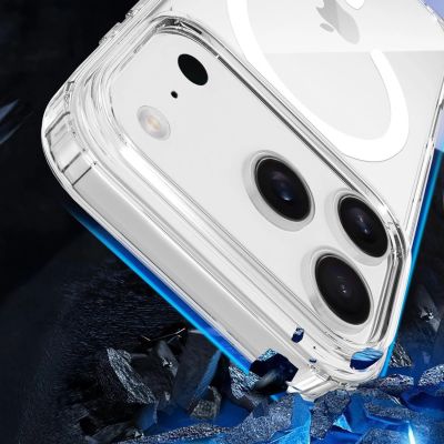 11. 3mk Armor MagCase for iPhone 17 Pro - Transparent