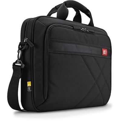 10. Case Logic DLC-115 Black 39.6 cm (15.6") Messenger Case Black