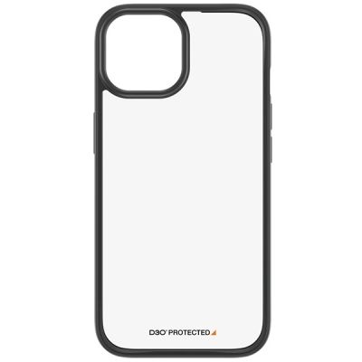 2. Military Grade Certified PanzerGlass ClearCase iPhone 15 Case - Transparent & Black