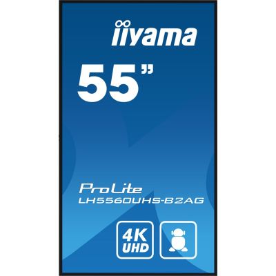 10. iiyama 55” professional 4K UHD Digital Signage display with advanced control and connectivity options.
