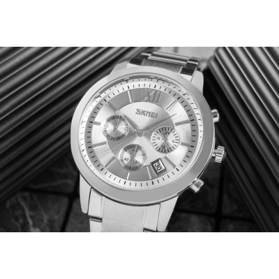 6. Skmei 9097SI Men's Watch + BOX