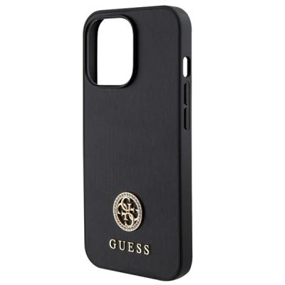 6. Guess Strass Metal Logo iPhone 13 Pro 6.1" Case - Black