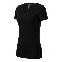 Malfini Action V-neck T-shirt W MLI-70101 black