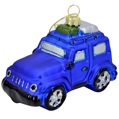 3. GLASS-MOLDED ORNAMENT OFF-ROAD VEHICLE SASKA GIFT & DECOR