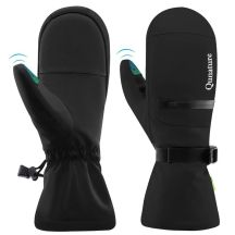Qunature ski gloves 014-S345, black, size S