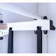 43. GYMNASTIC LADDER, HAND BAR, BENCH, CHILDREN'S ACCESSORIES, WHITE MAT BENCHK 414