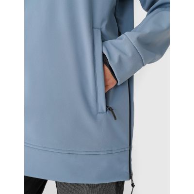 5. Women's softshell snowboard jacket with 5000 membrane 4F 4FWAW24TSOFF289-32S