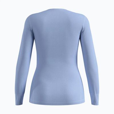 2. Odlo BL TOP crew neck s/s ACTIVE WARM long sleeve thermal underwear size M Blue