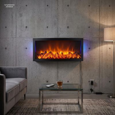 3. DECORATIVE LANTERN FIREPLACE LED TIMER 50X23CM