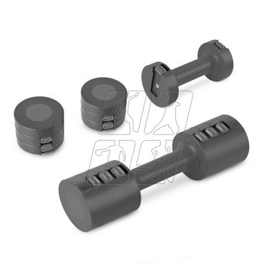 8. Adjustable dumbbells 2x 2.5 kg Spokey Multibell SPK-944195