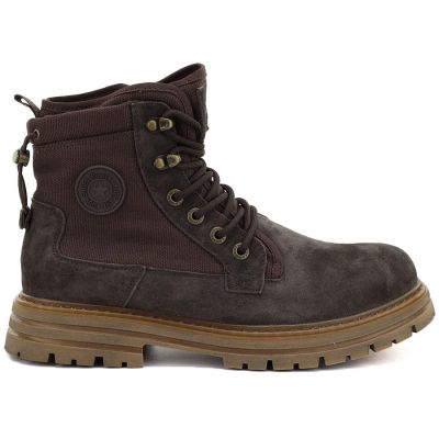 7. Men's brown leather unlined boots Big Star UU174254