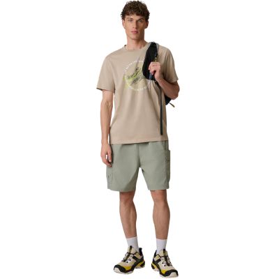 6. Men's T-shirt 4F M2822 beige 4FWSS26TTSHM2822 83S