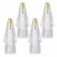 Tech-Protect Stylus Tips 4-Pack Replacement Tips for Apple Pencil - Clear
