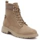 Women's insulated beige ankle boots M.Daszyński MR2501
