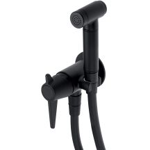 Concealed bidet tap with bidet shower head