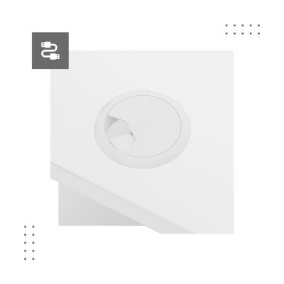 10. MA-Leader 7.0 White Electric Desk