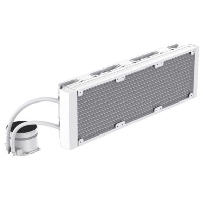 6. GameMax ICEBURG 360 INFINITY WH computer cooling system Processor All-in-one Liquid Cooler 12 cm White 1 pc.
