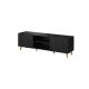 10. TV cabinet PAFOS 150x40x52 black matt