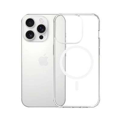 12. 3mk Armor MagCase for iPhone 16 Pro Max - Transparent