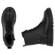 8. Women’s black lined leather ankle boots Rieker 70401-00