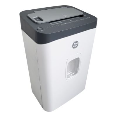 16. HP ONESHRED Auto 200CC Paper Shredder, White and Gray