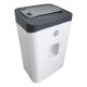 16. HP ONESHRED Auto 200CC Paper Shredder, White and Gray