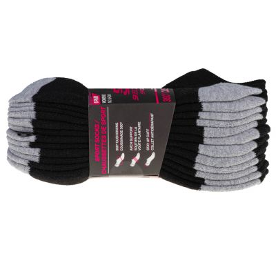 2. Skechers 6pk No Show Socks S108264-BLK