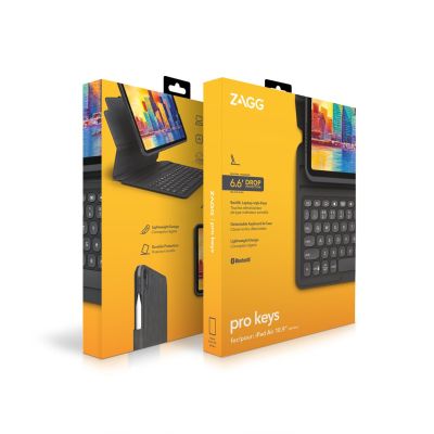 8. ZAGG Keyboard Case for iPad Air 10.9" 4/5G and iPad Pro 11" M4 (2024)