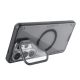 5. Nillkin Iceblade Prop Magnetic Case with Camera Cover and Stand Compatible with MagSafe for Samsung Galaxy S26 Ultra - Transparent Black
