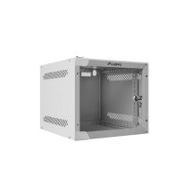 Lanberg WF10-2304-10S Rack Cabinet (4U; 240mm / 280mm / 310mm; Wall-Hung; Glass; 10"; Gray)